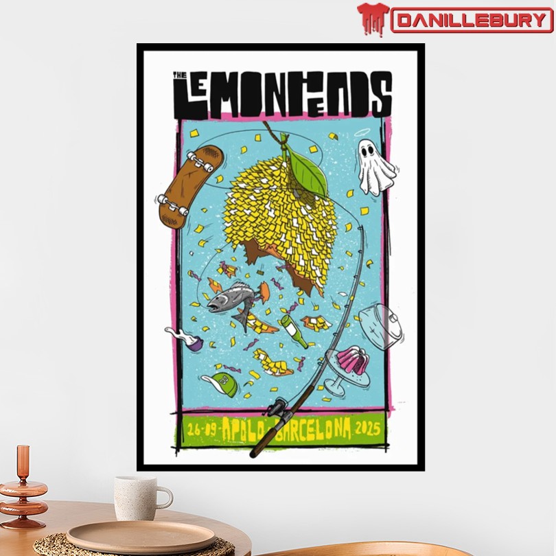 The Lemonheads Sept 26 2025 Apolo Barcelona Poster - Image 2