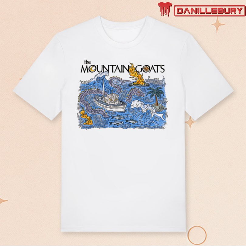 The Mountain Goats Sea Monster Ivory T-Shirt