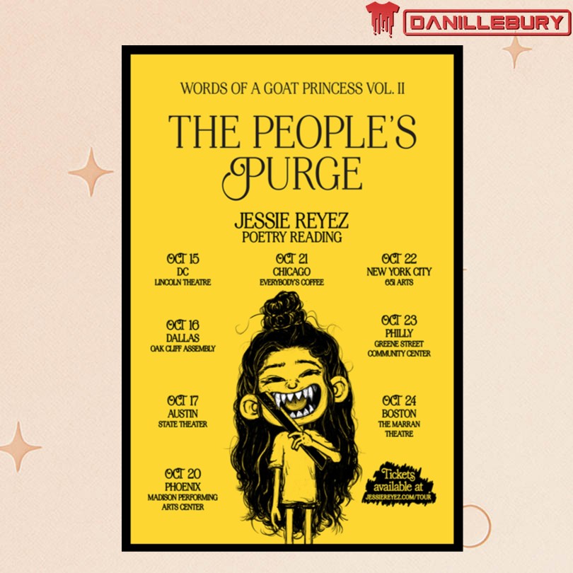 The People\'s Purge Jessie Reyez Tour October 2025 Poster