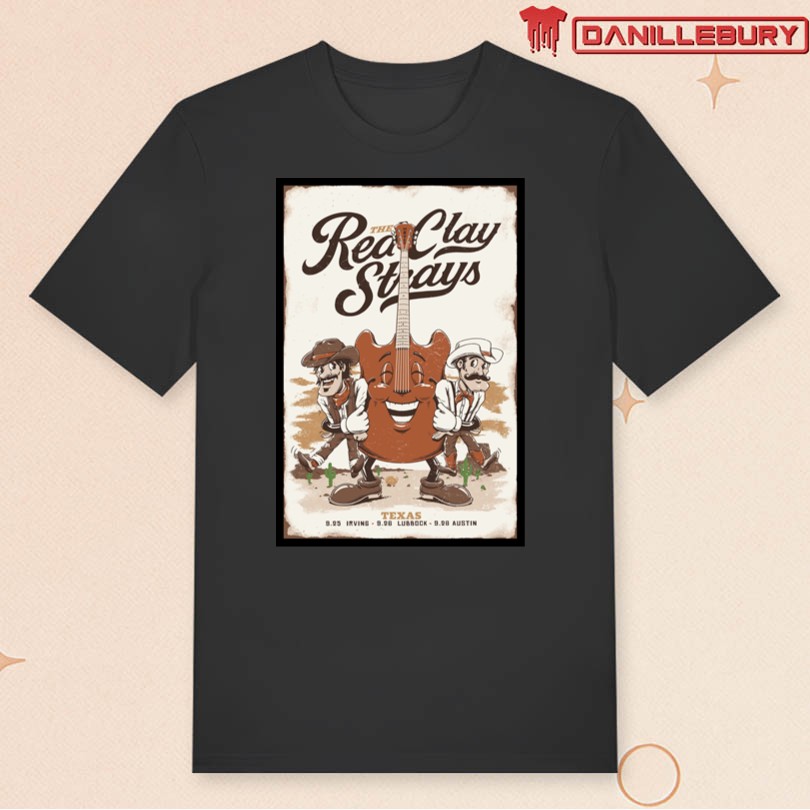 The Red Clay Strays September 25 2025 Irving TX Poster - Image 3