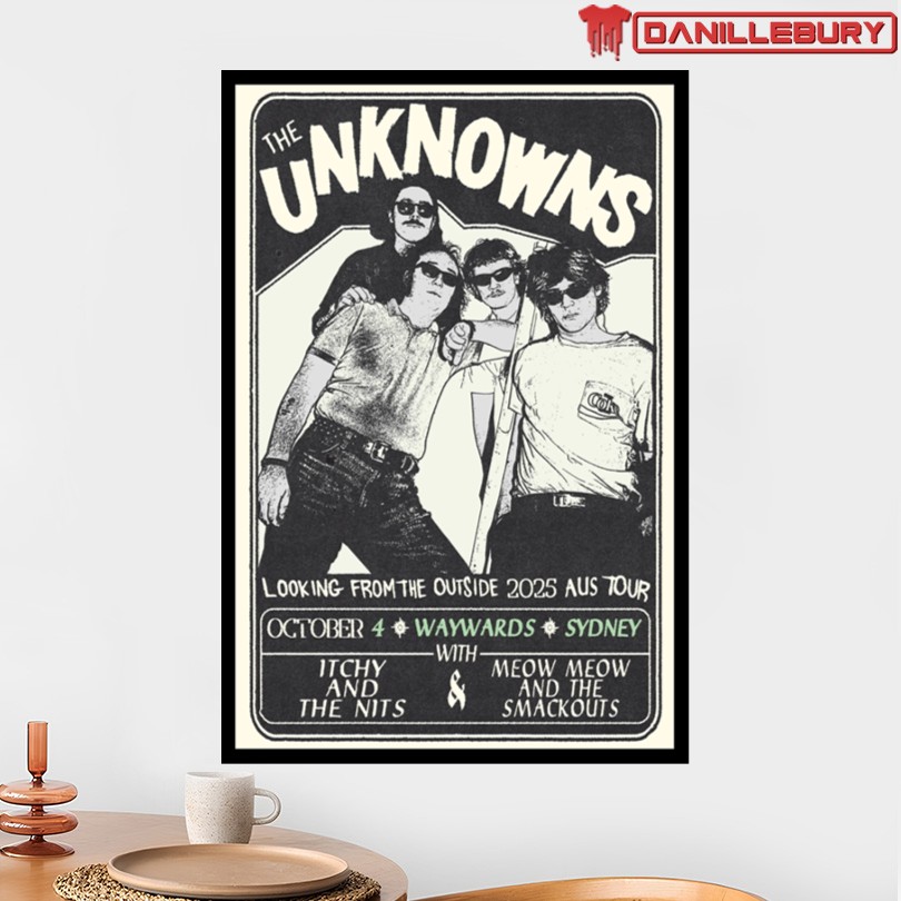 The Unknowns October 4 2025 Waywards Ballroom Sydney Poster - Image 2