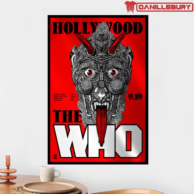 The Who Los Angeles September 19 2025 Poster - Image 2