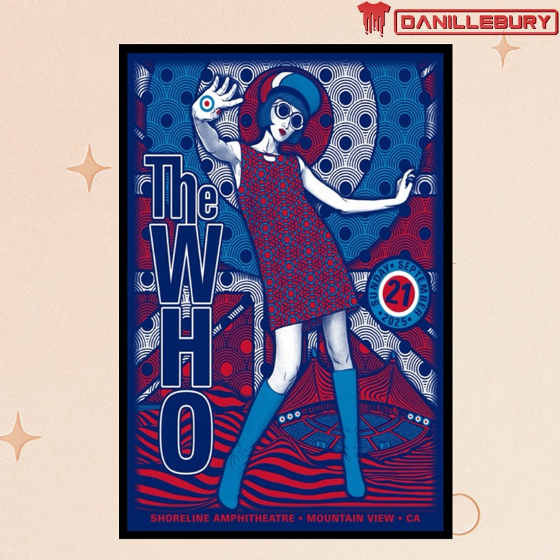 The Who Mountain View Sept 21 2025 Poster