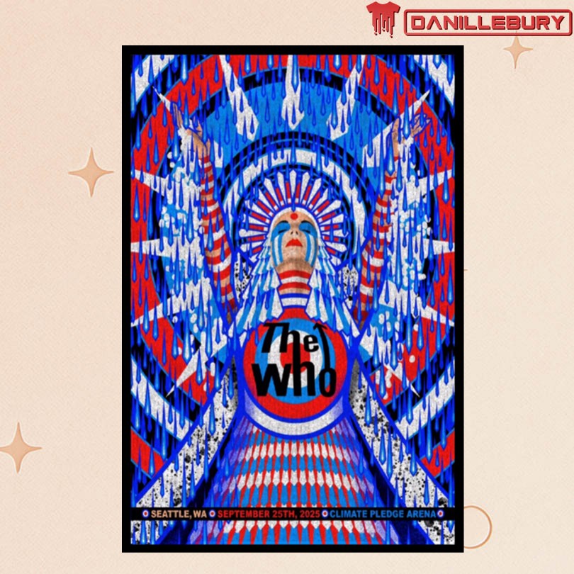 The Who Seattle Sept 25 2025 Poster