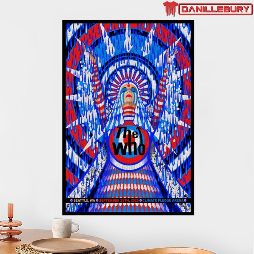 The Who Seattle Sept 25 2025 Poster - Image 2