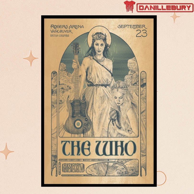 The Who Sept 23 2025 British Columbia Poster