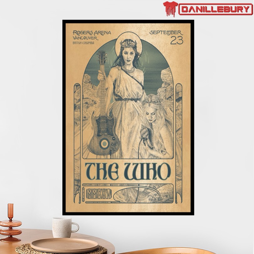 The Who Sept 23 2025 British Columbia Poster - Image 2