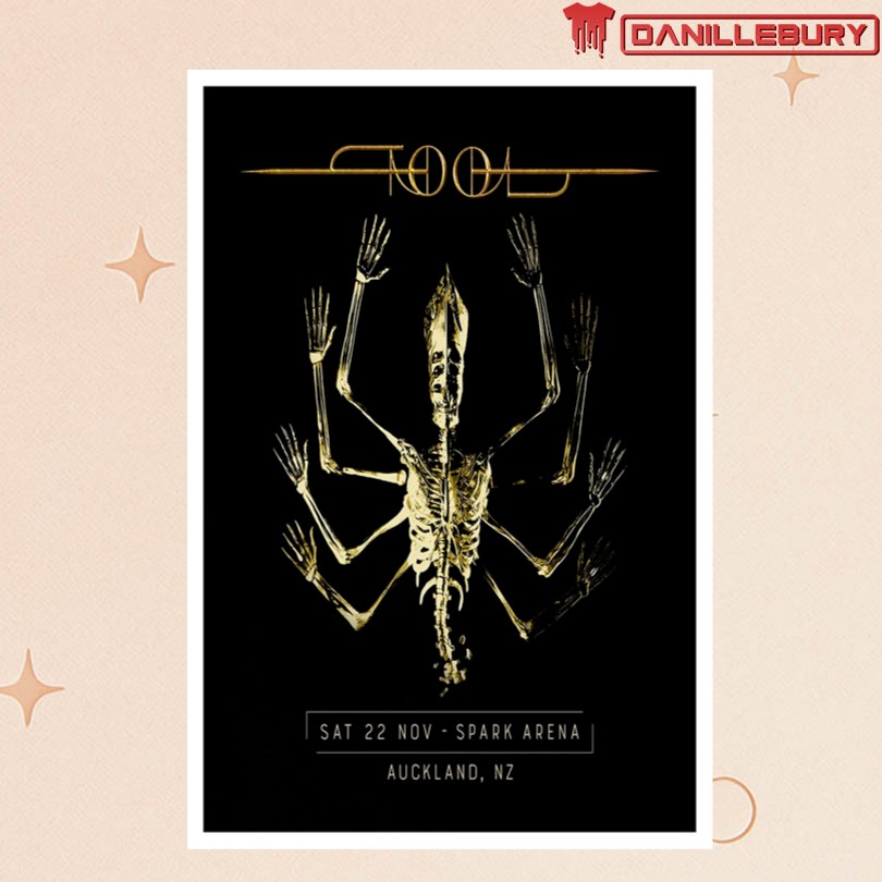 Tool November 22 2025 Spark Arena Auckland Poster