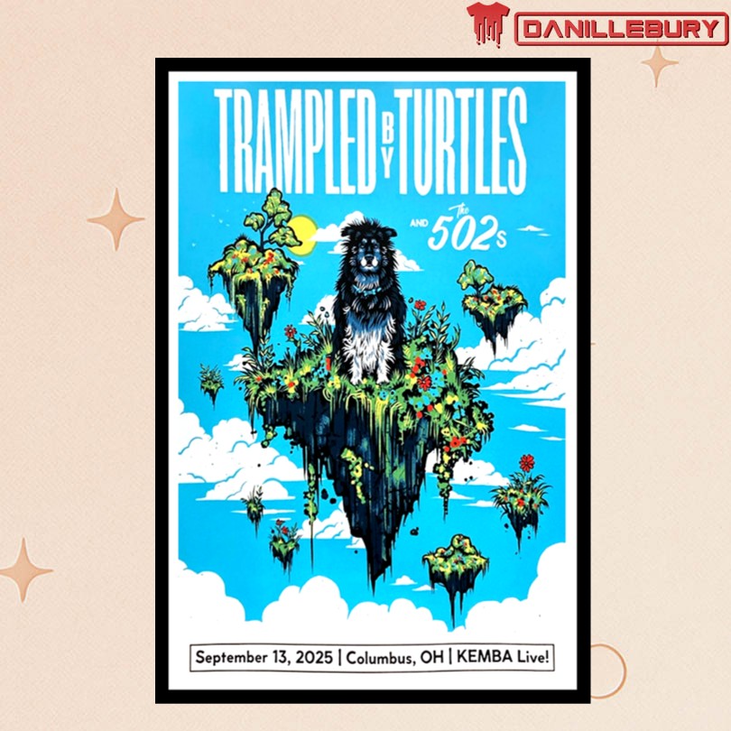 Trampled By Turtles Sept 13 2025 KEMBA Live Columbus OH Poster