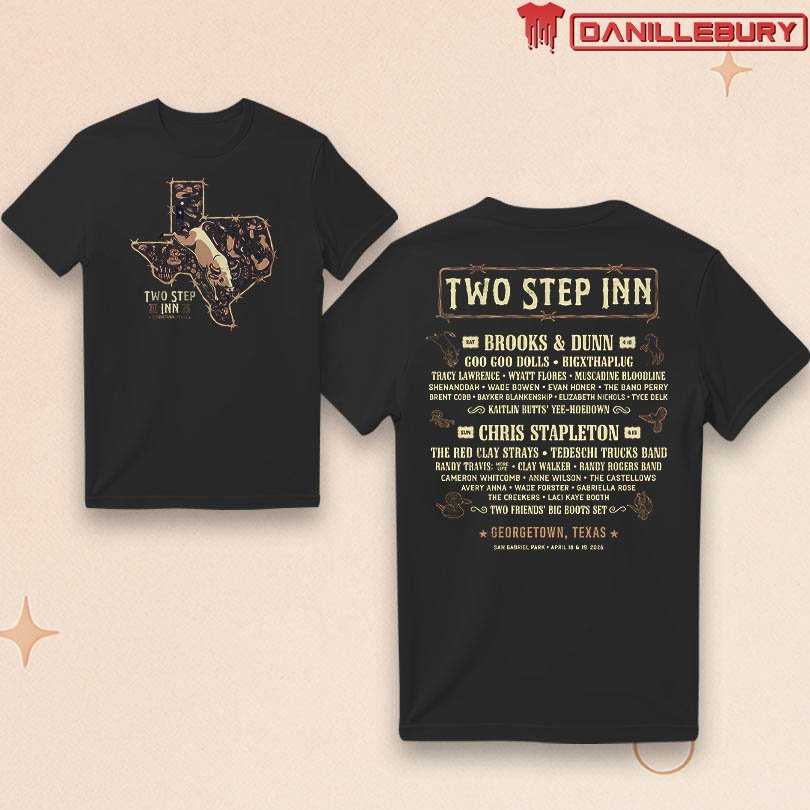 Two Step Inn Lone Star Bull T-Shirt