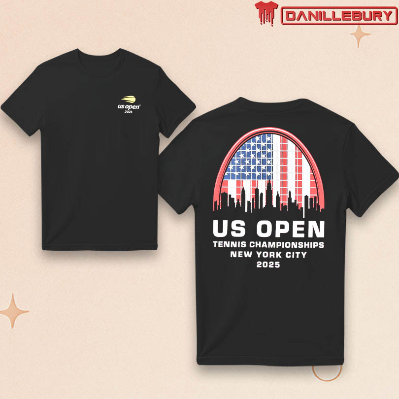 US Open Collection 2025 Stars & Stripes Racquet T-Shirt