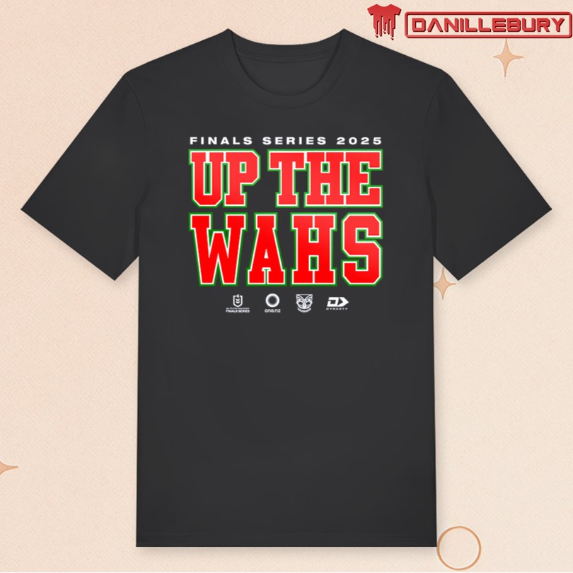 Warriors Up The Wahs 2025 Dynasty Finals T-Shirt