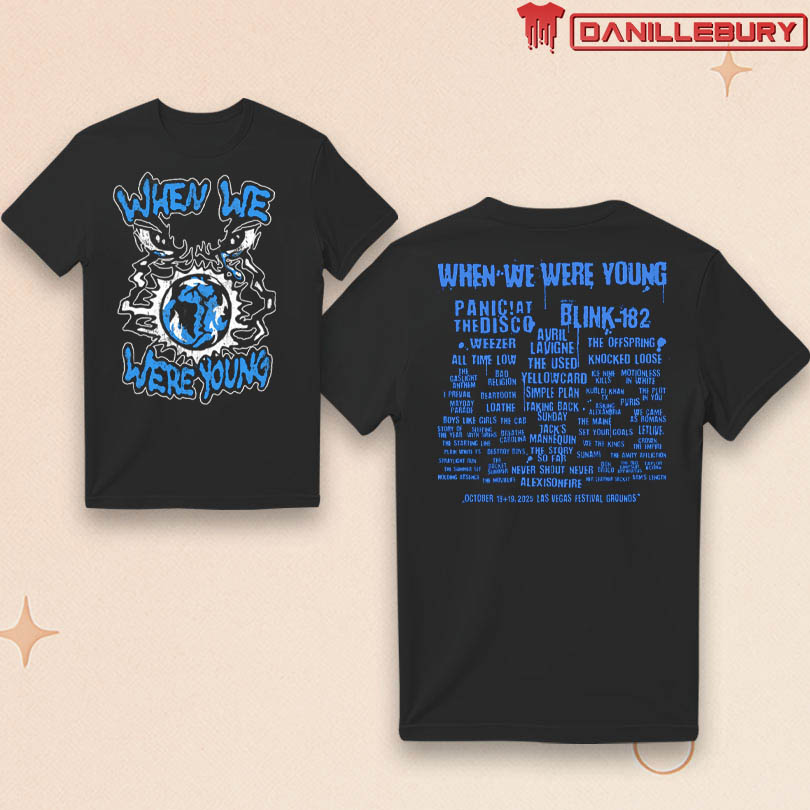 When We Were Young Festival Overseer Lineup 2025 Shirt