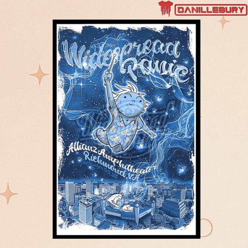 Widespread Panic Richmond VA Sept 12-13 2025 Event Poster