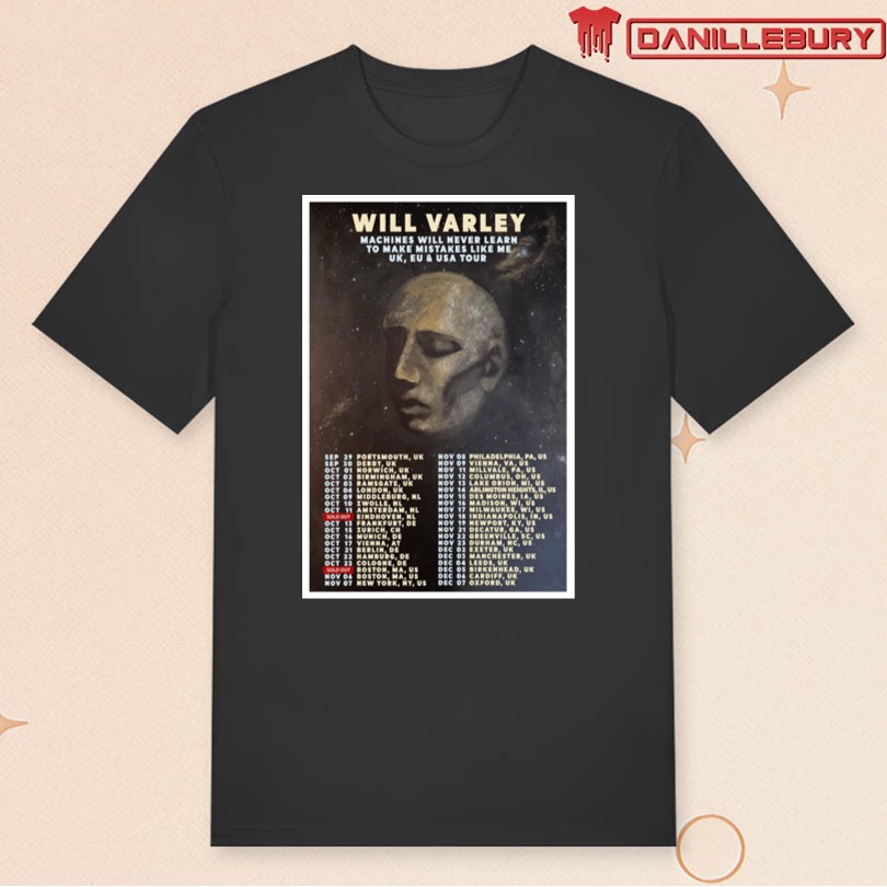 Will Varley Europe UK USA 2025 Poster - Image 3