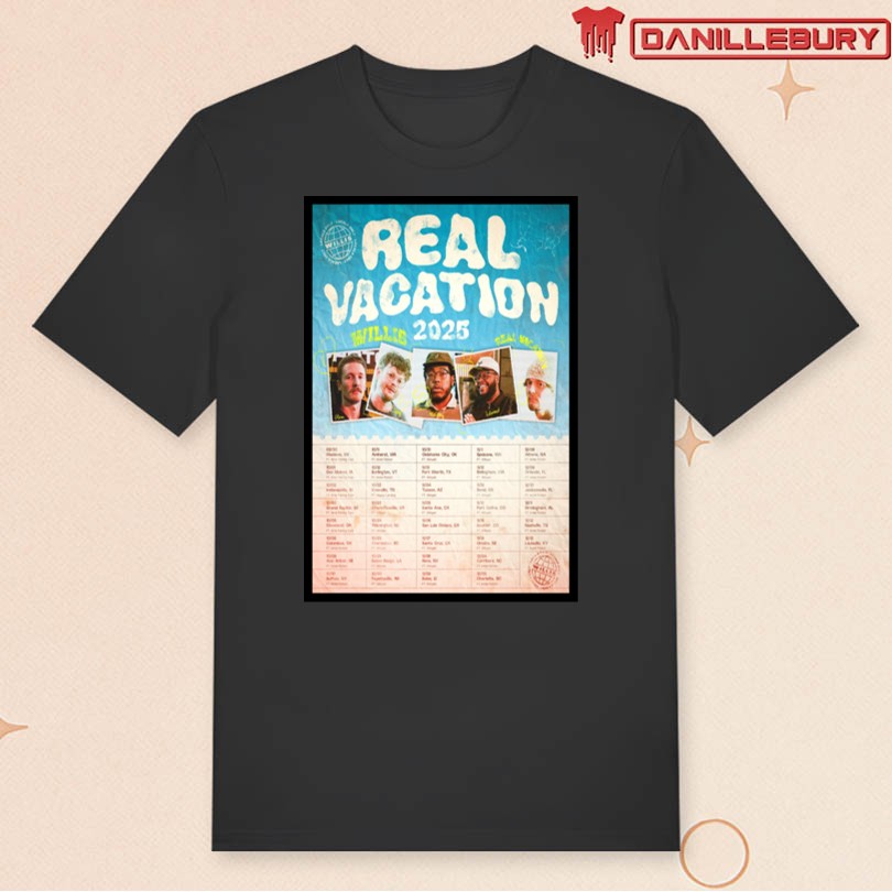 WILLIS Live Real Vacation Tour 2025 Poster - Image 3