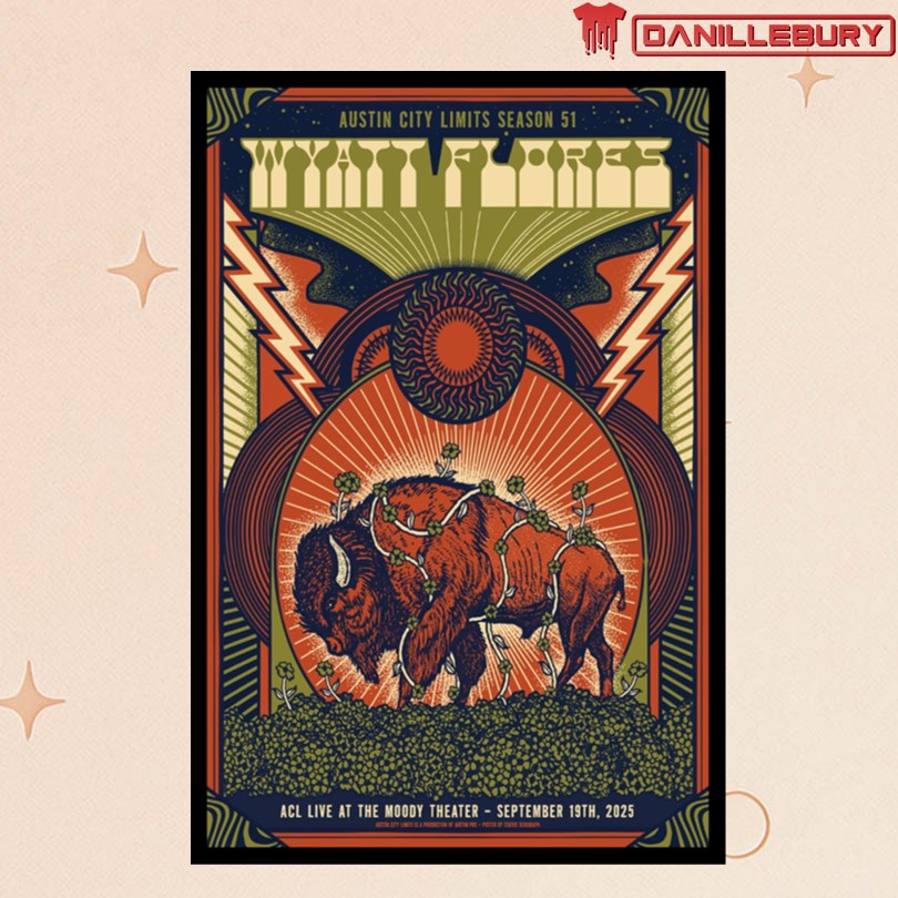 Wyatt Flores ACL Live Moody Theater Event Poster