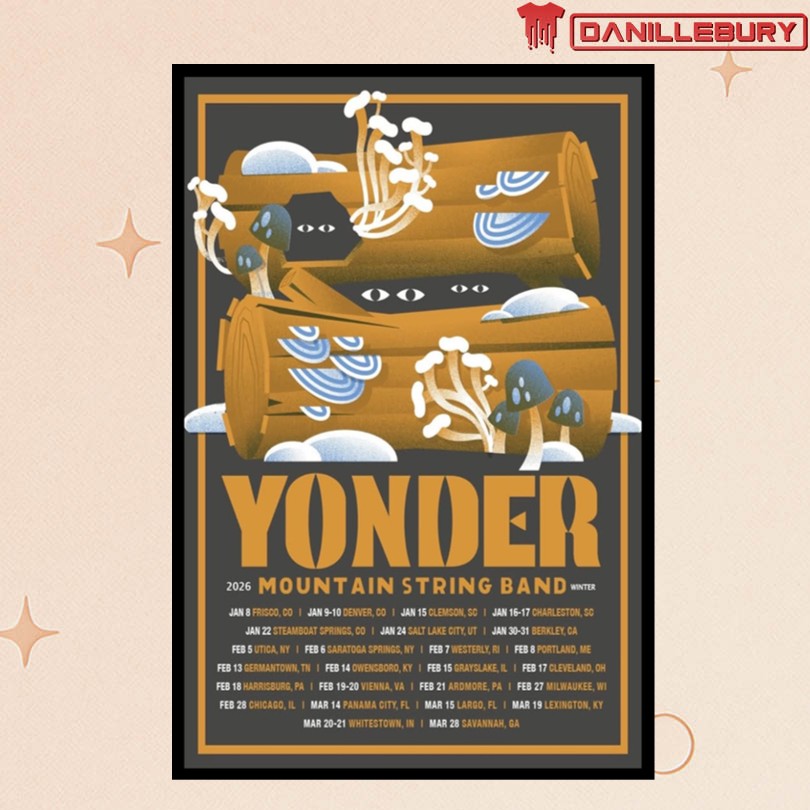 Yonder Mountain String Band Tour 2026 Poster