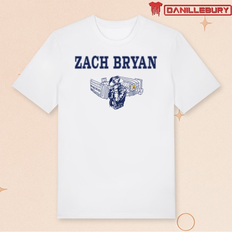 Zach Bryan Michigan Stadium T-Shirt