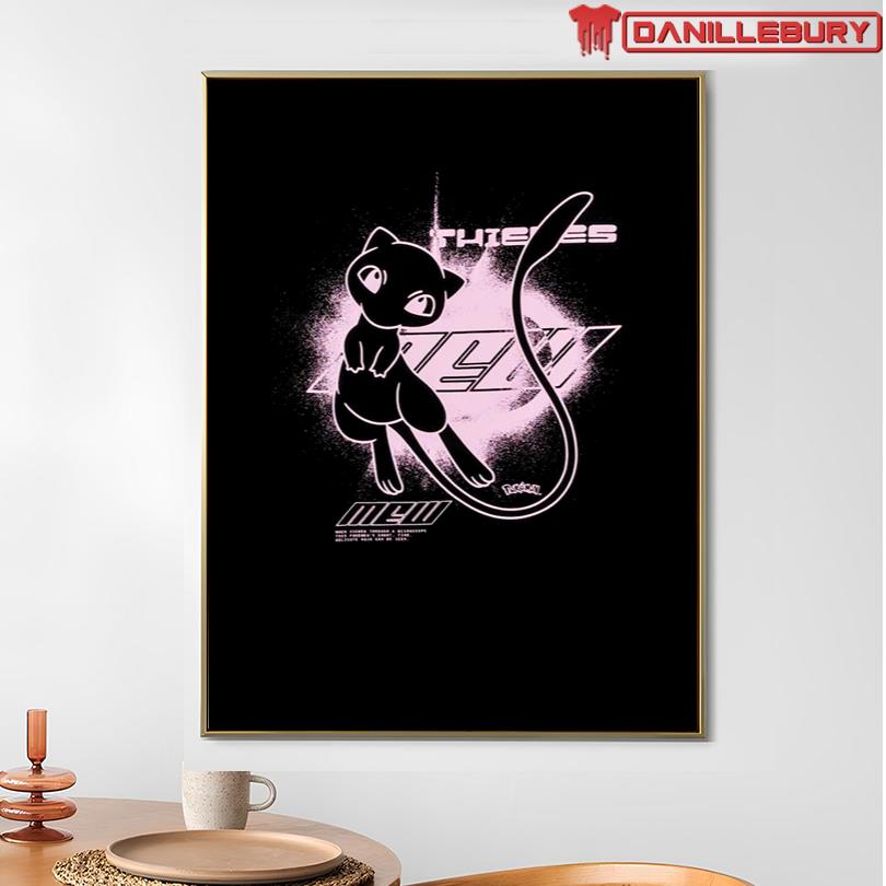 100 Thieves Pokemon Mew 2025 Merch - Image 3