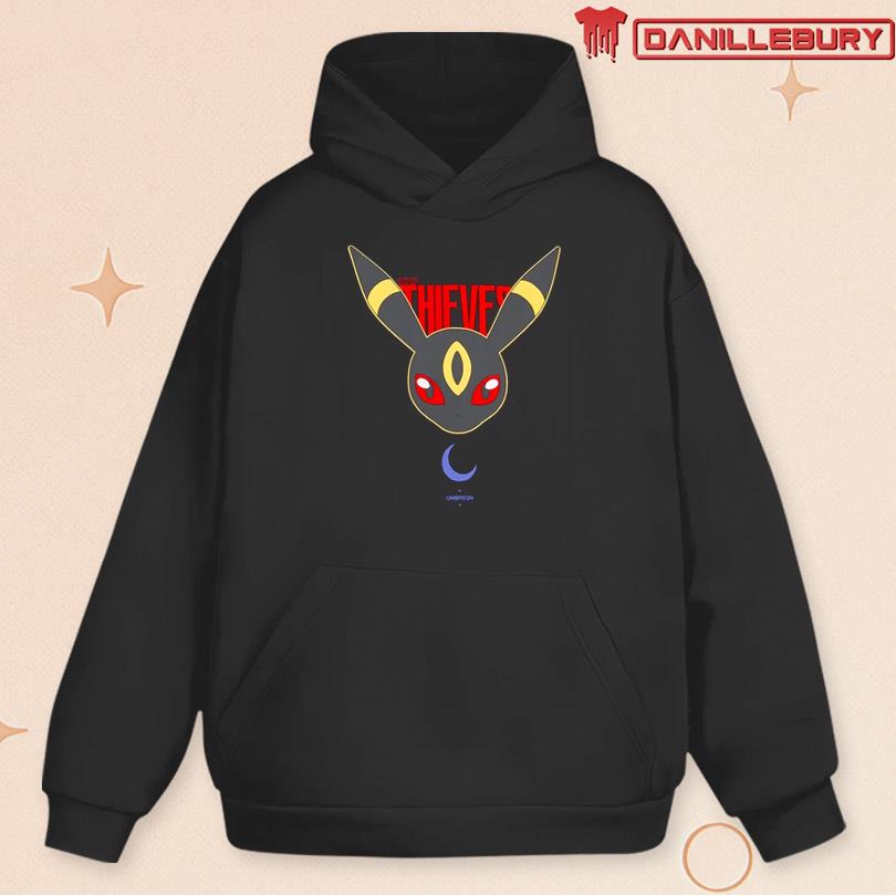 100 Thieves Pokemon Umbreon Graphic Tee - Image 2