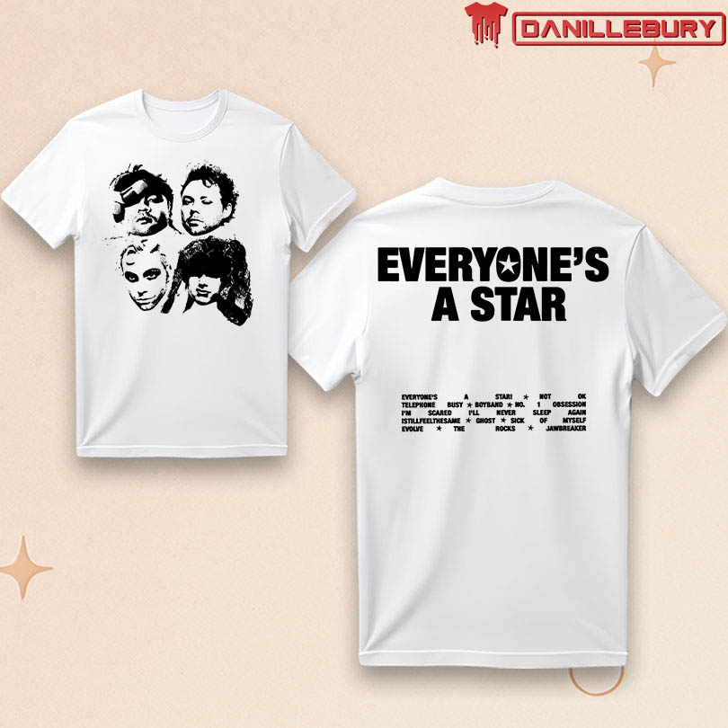 2025 5 Seconds Of Summer Everyone\'s A Star New Merch