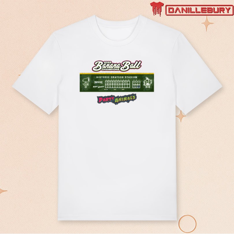 2025 Banana Ball World Tour Champion T-Shirt