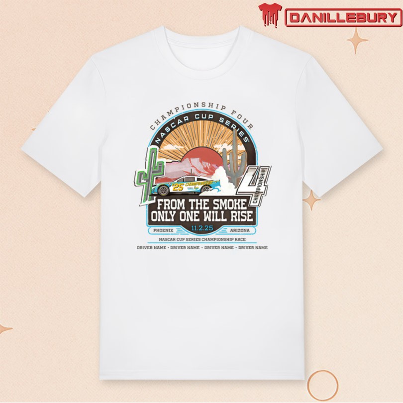 2025 NASCAR Cup Series Championship Four T-Shirt