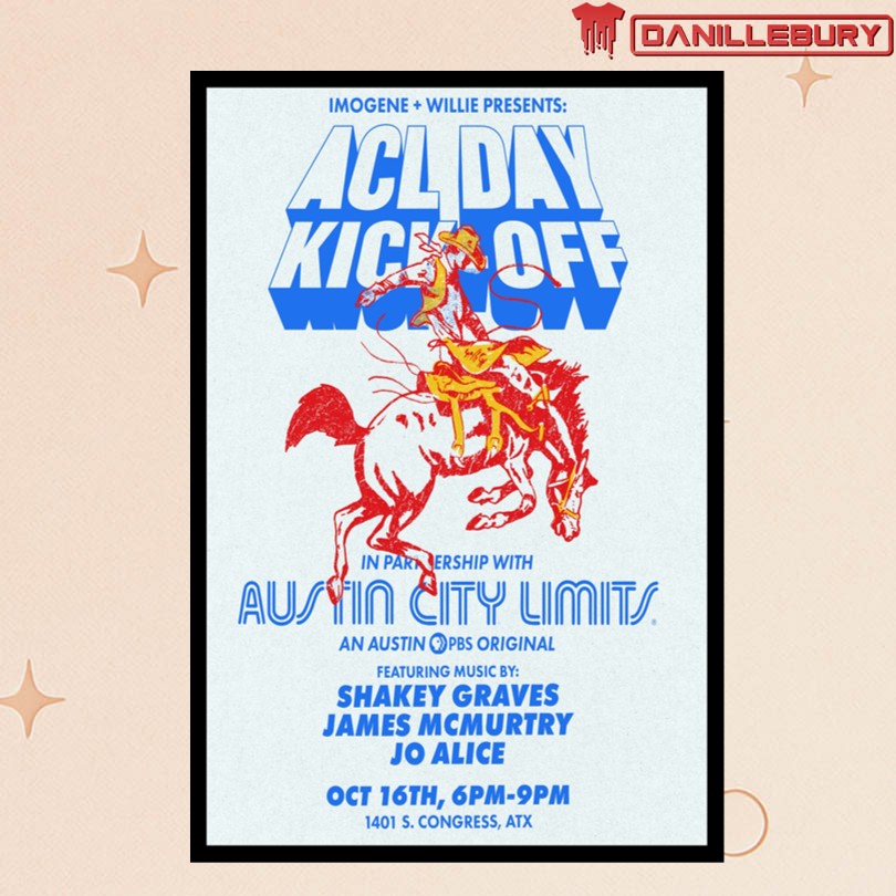 ACL 2025 Day Kick Off Texas Poster