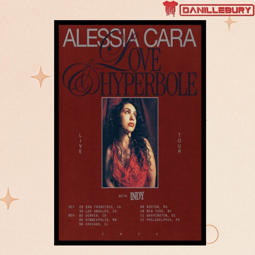 Alessia Cara Live Tour October November 2025 Poster