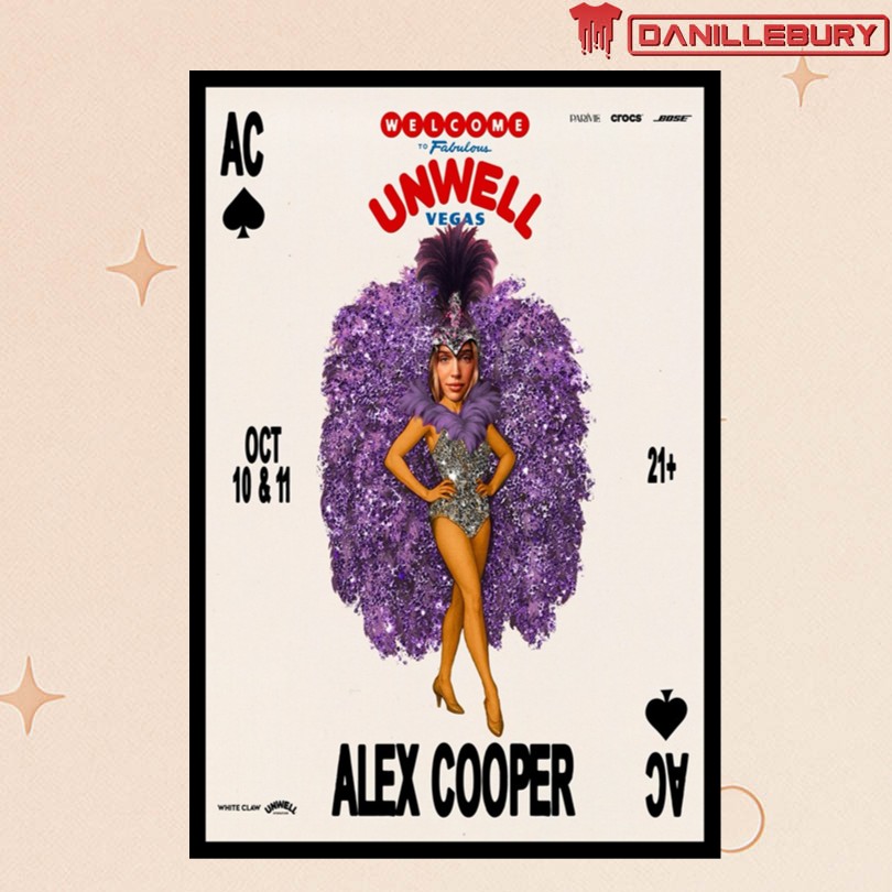 Alex Cooper Oct 10 2025 Las Vegas Poster