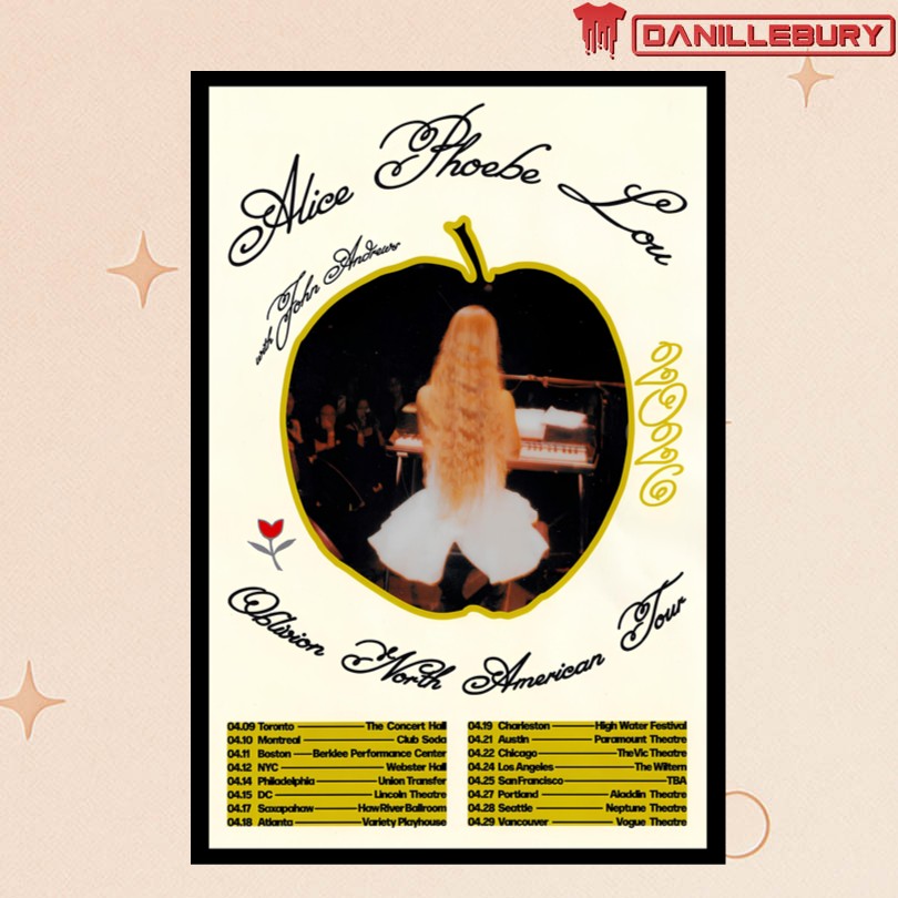Alice Phoebe Lou Oblivion Tour 2026 Poster