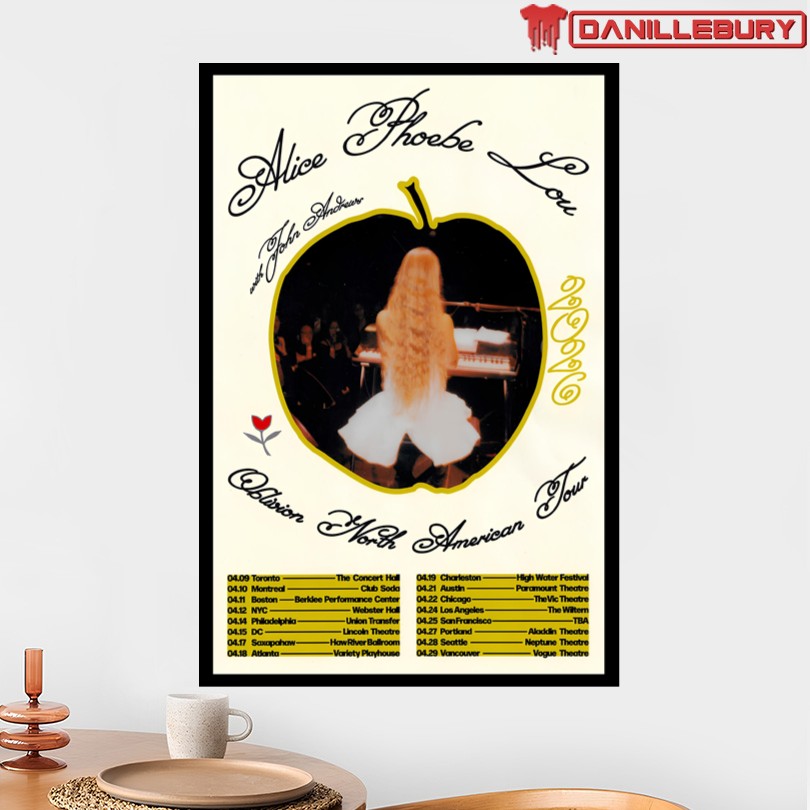 Alice Phoebe Lou Oblivion Tour 2026 Poster - Image 2