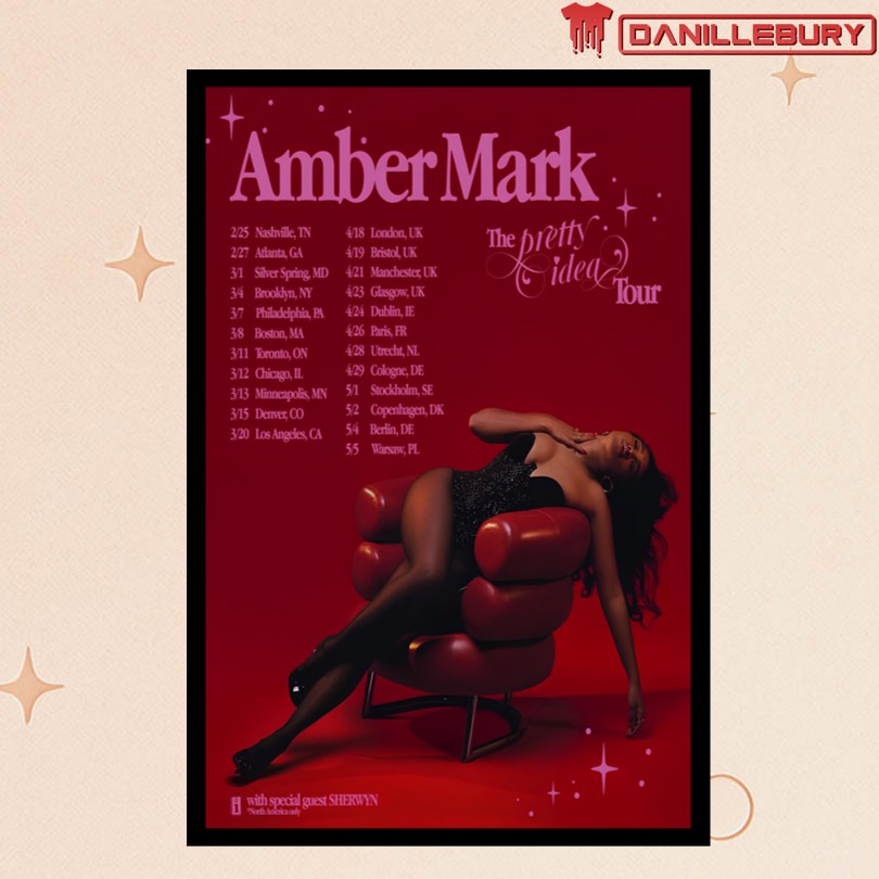 Amber Mark 2026 The Pretty Idea Tour Poster