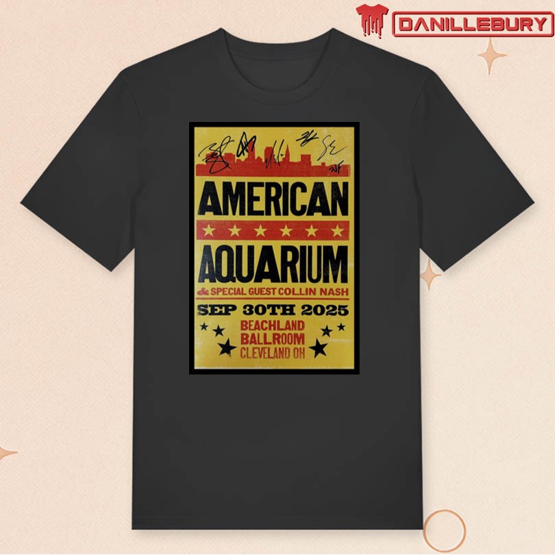 American Aquarium Cleveland Sept 30 2025 Tour Poster - Image 3