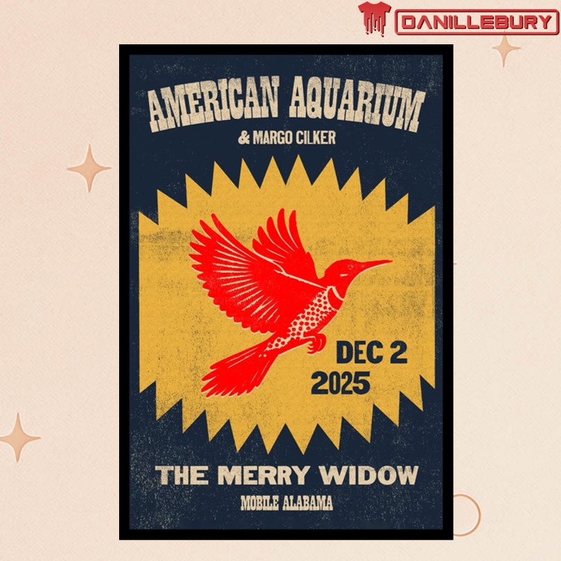 American Aquarium December 2 2025 Mobile AL Poster