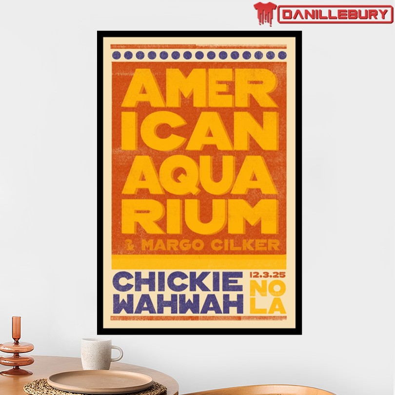 American Aquarium December 3 2025 New Orleans Poster - Image 2