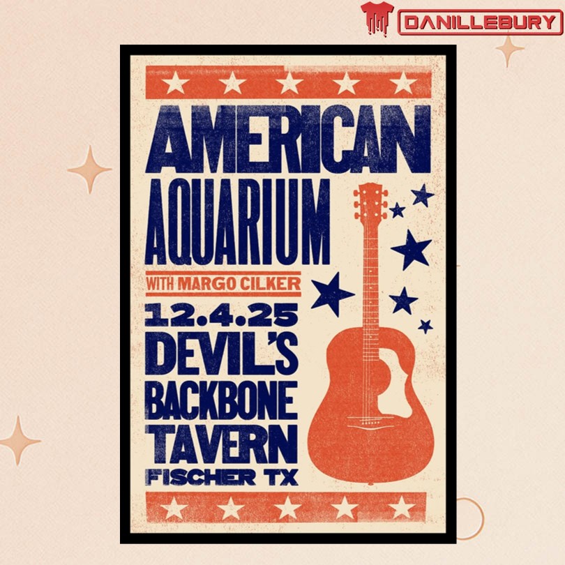 American Aquarium Devil’s Backbone Tavern December 4 2025 Poster