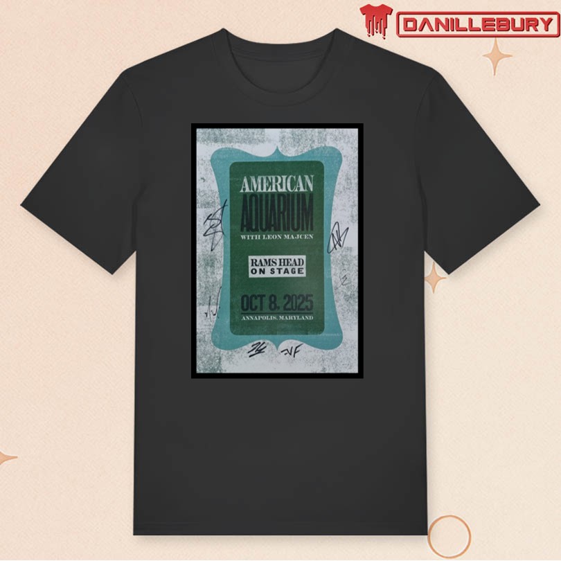 American Aquarium Oct 8 2025 Annapolis Event Poster - Image 3