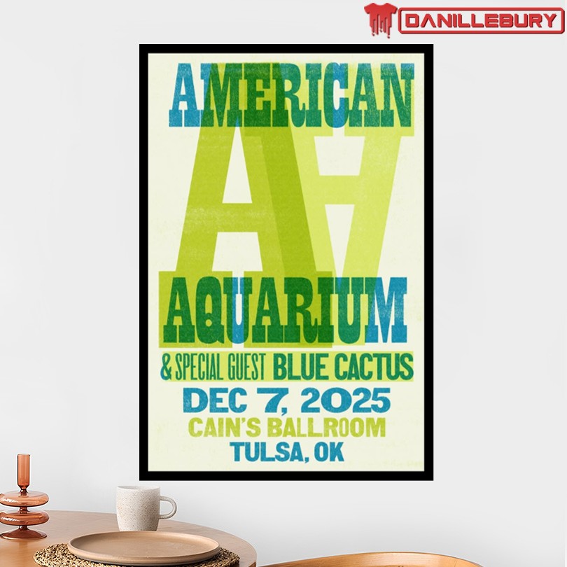 American Aquarium Oklahoma December 7 2025 Poster - Image 2