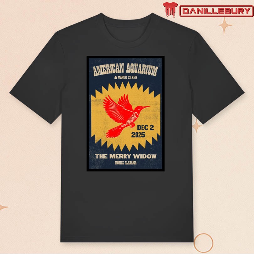 American Aquarium The Merry Widow Dec 2 2025 Mobile AL Poster - Image 3