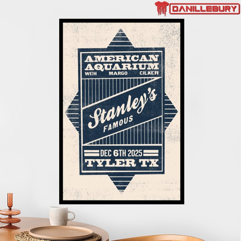 American Aquarium Tyler Texas Dec 6 2025 Show Poster - Image 2