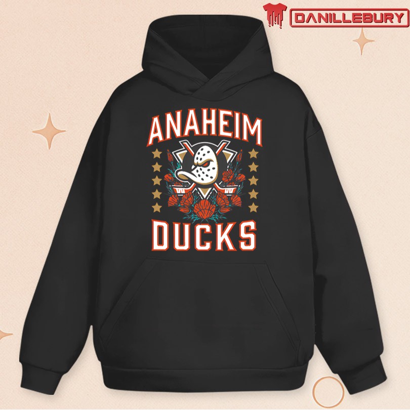 Anaheim Ducks Ice Poppy 2025 T-Shirt - Image 2