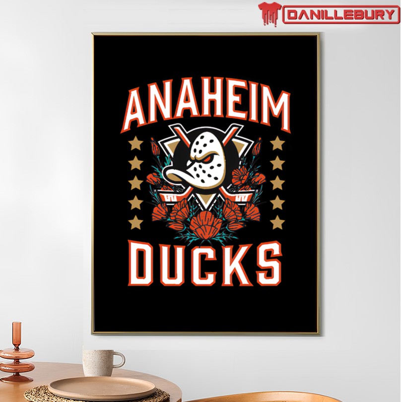 Anaheim Ducks Ice Poppy 2025 T-Shirt - Image 4