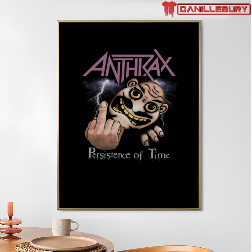 Anthrax Persistence Vintage Airbrush Tee - Image 4
