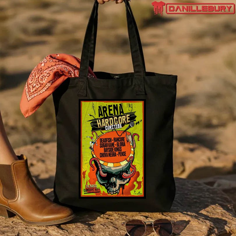 Arena Hardcore March 28 2025 Curitiba Brazil Tour Poster - Image 4