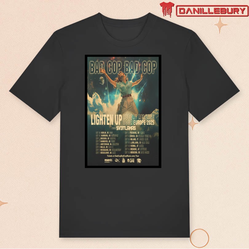 Bad Cop Bad Cop Europe 2025 Tour Poster - Image 3
