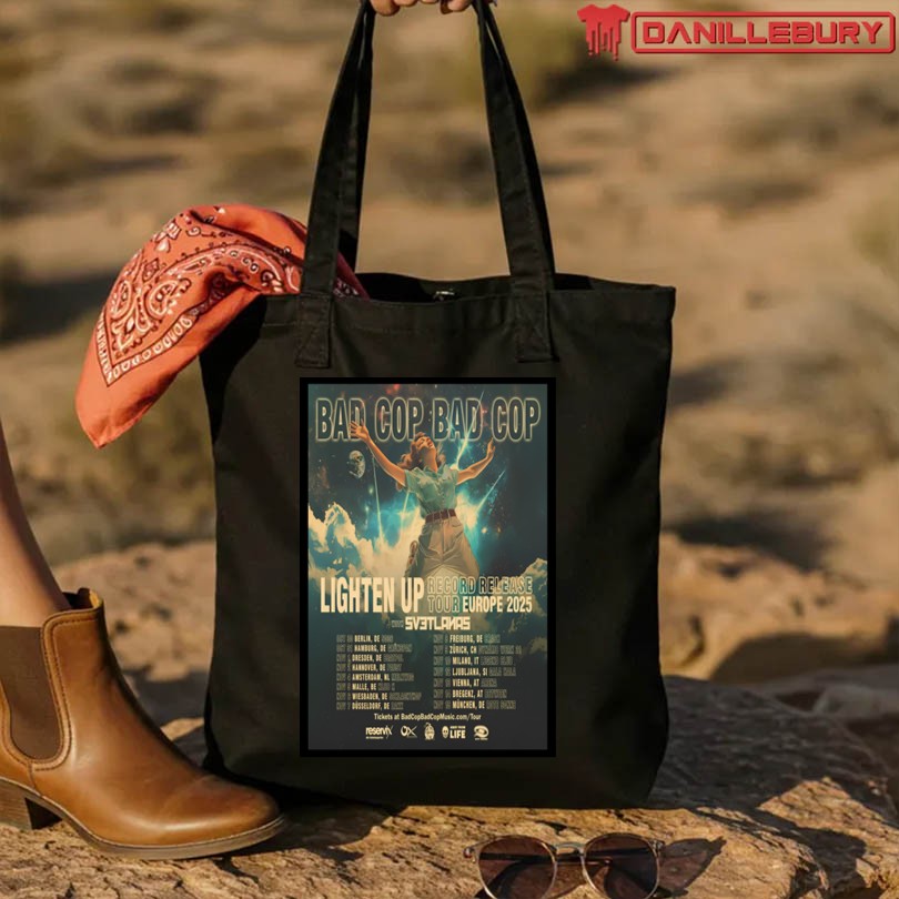 Bad Cop Bad Cop Lighten Up Record Release Tour Europe 2025 Poster - Image 4