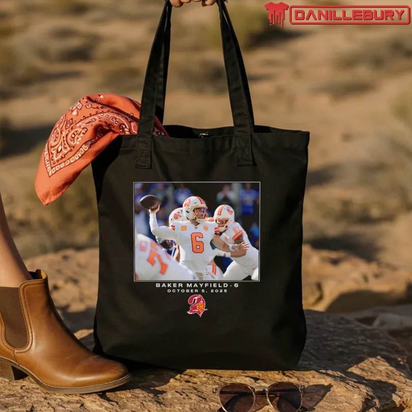 Baker Mayfield Tampa Bay Buccaneers Merch 2025 - Image 3