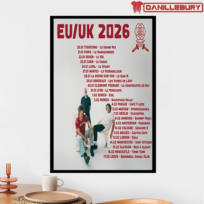 BASS DRUM OF DEATH Fall Tour 2026 Poster - Image 2